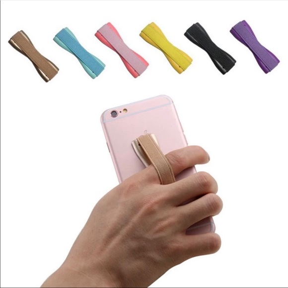 PINK Victoria's Secret Accessories - LOVE HANDLE phone grip - GOLD/Beige
